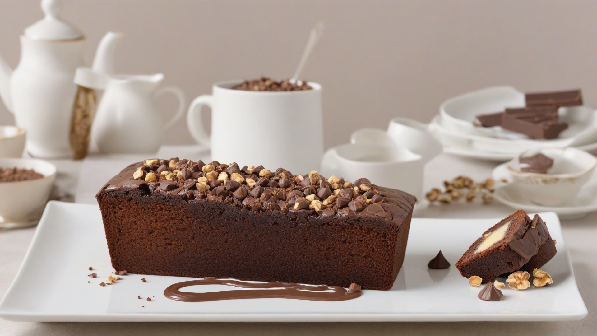 plumcake alla nutella